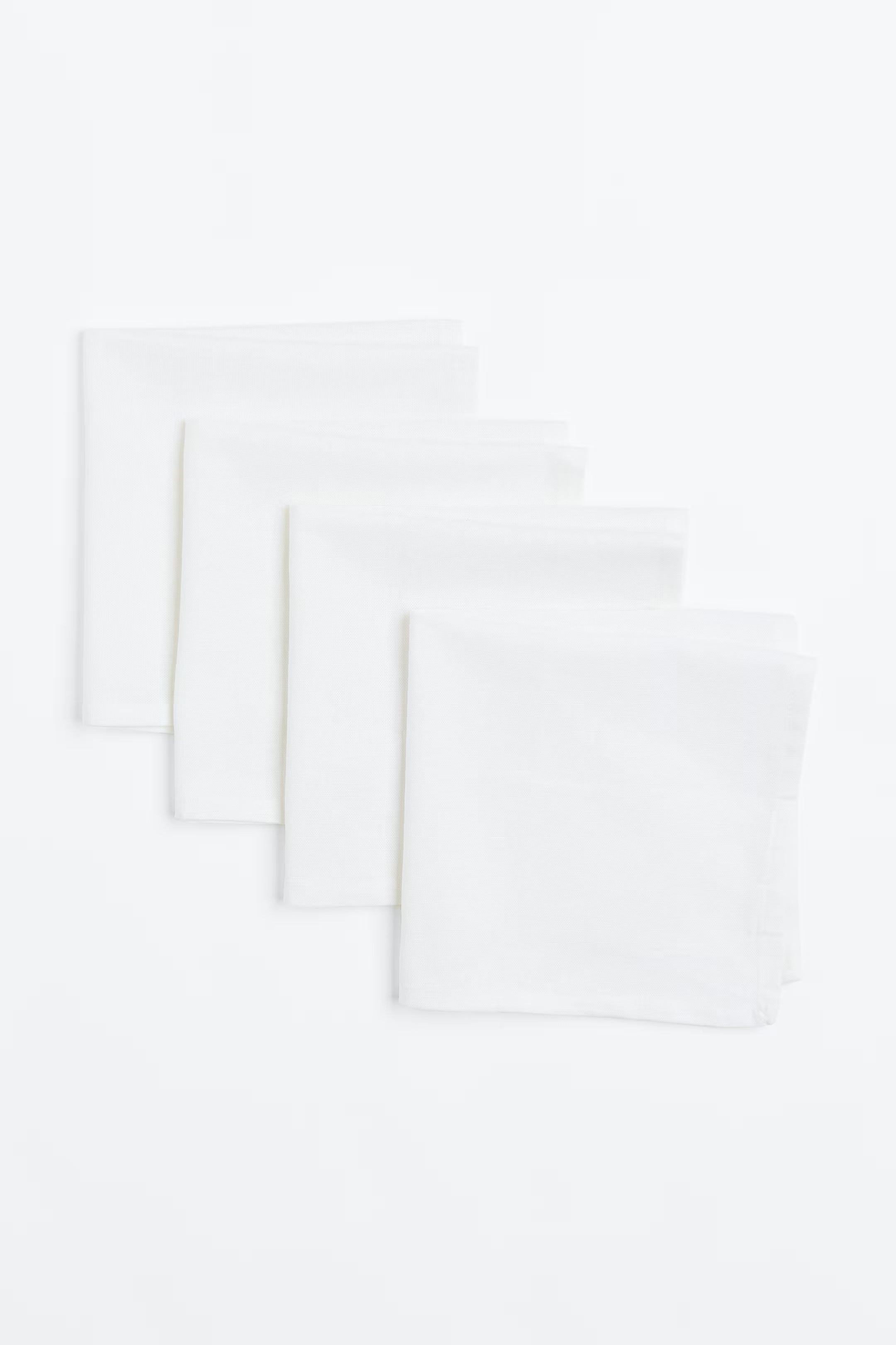 Set de Servilletas Blancas