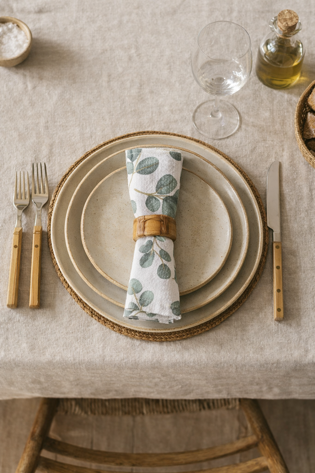 Set de Servilletas Greenliv Eucalipto