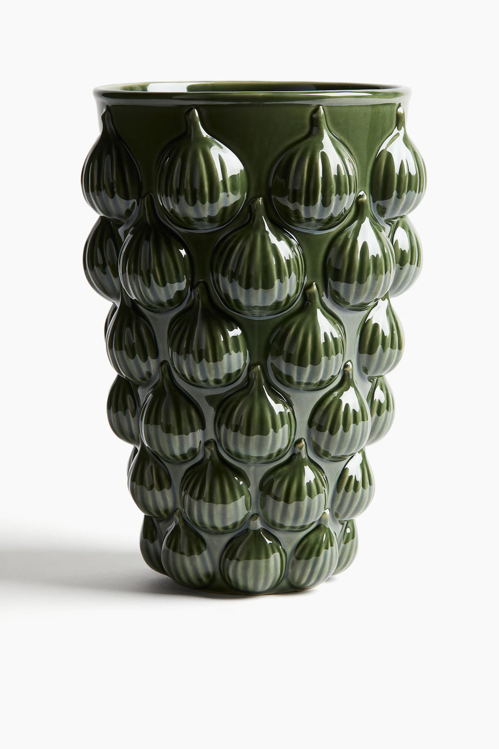 Jarrón Grande Oro Verde